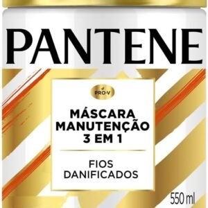 Pantene Máscara Pro-Vitaminas 3 Em 1 Manutenção 550ml
