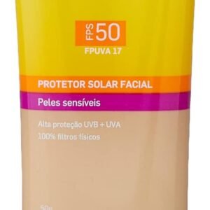Photoage Mineral Fluido, Protetor Solar 100% Físico, FPS50, FPUVA19, Formulado com Vitamina E, Bisabolol, Fotoproteção, Incolor, 50ml