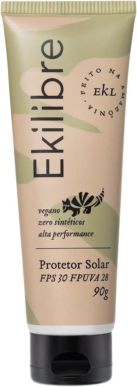 Protetor Solar Físico Vegano Natural FPUVA28 - FPS30-90g 1 Protetor Solar Físico Vegano Natural FPUVA28 - FPS30-90g