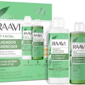 Raavi Kit Facial Cuidados Essenciais Pequeno