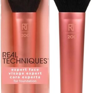 Real Techniques Pincel para Aplicação de Base Expert Face Brush, Amarelo