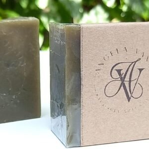 SABONETE ARTESANAL DE ARGILA VERDE COM MELALEUCA COM EXTRATO E ÓLEO DE AMÊNDOAS (100 GRAS CADA, KIT, 1)