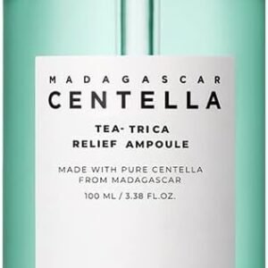 SKIN1004 Ampola Tea-Trica Relief 3,38 Fl. Oz, 100Ml, Hidratação Calmante Para Pele Sensível