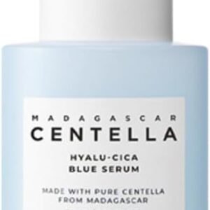 SKIN1004 Hyalu-Cica Blue Serum 1,69 Fl.Oz, 50Ml, 5 Camadas De Ácido Hialurônico Cica Niacinamida, Soluções Multi-Cuidado Hidratantes E Refrescantes