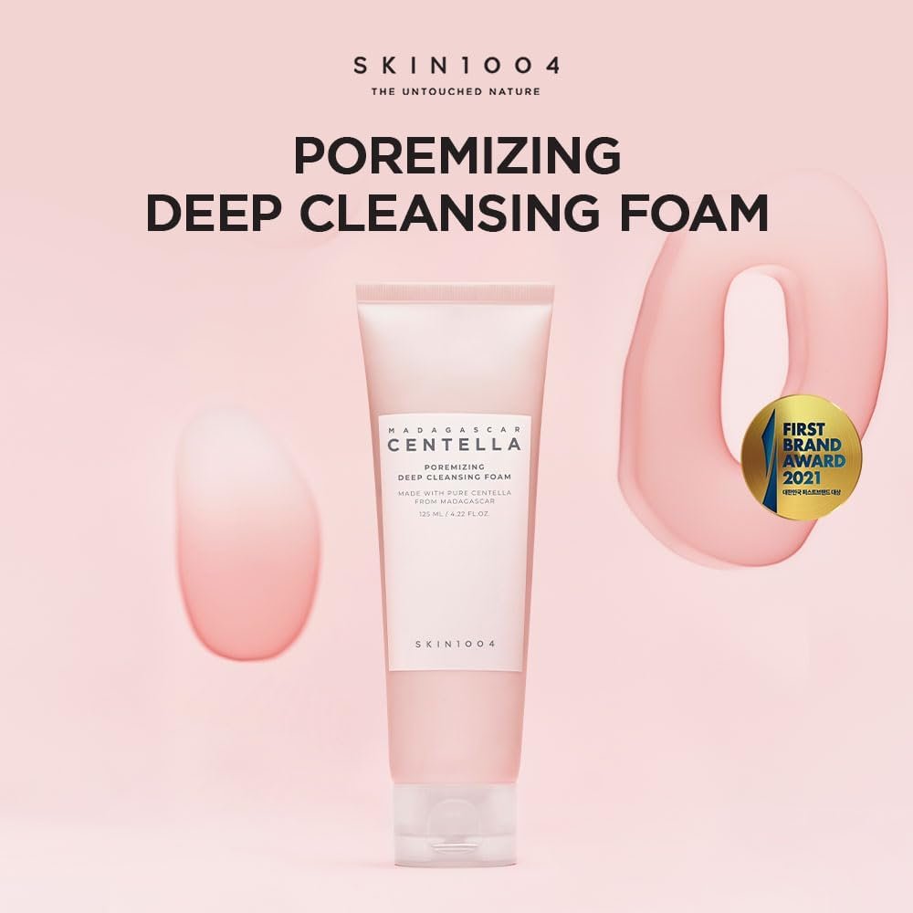 SKIN1004 Madagascar Centella Poremizing Deep Cleansing Foam 125ml, Remove Pore-Clogging Debris 2 SKIN1004 Madagascar Centella Poremizing Deep Cleansing Foam 125ml, Remove Pore-Clogging Debris - Imagem 2