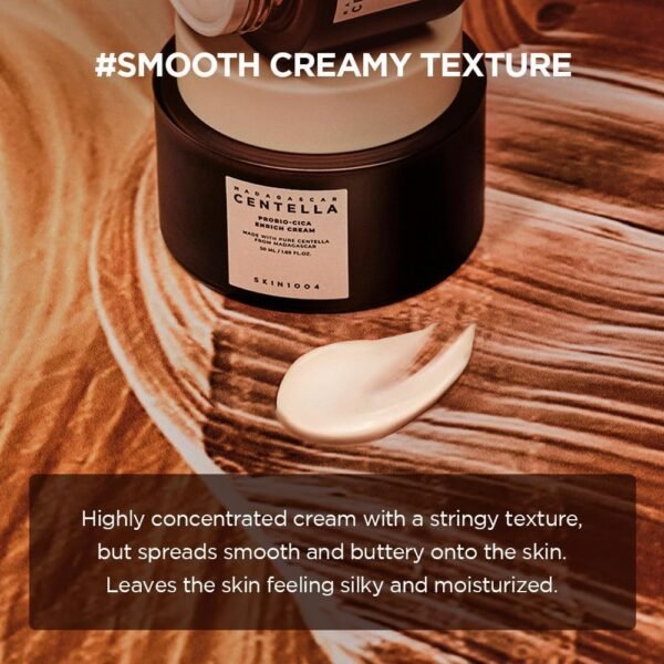 SKIN1004 Madagascar Centella Probio-Cica Enrich Cream 1.69 fl.oz, 50ml - Imagem 2