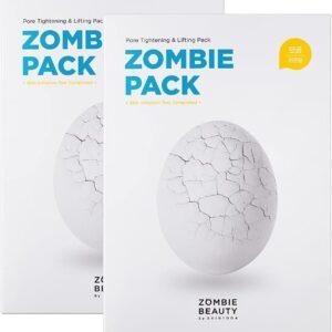 SKIN1004 Zombie Pack (2boxes - 8ea) | Wash off Face Mask for Aging Skin, Fine Lines Wrinkles, Enlarged Pores, Dryness, Lifting and Hydrating