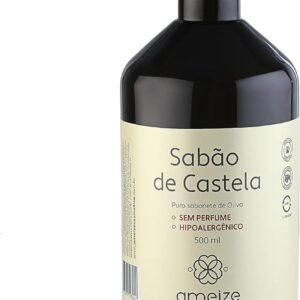 Sabão de Castela Sem Perfume 500 ml Válvula Pump