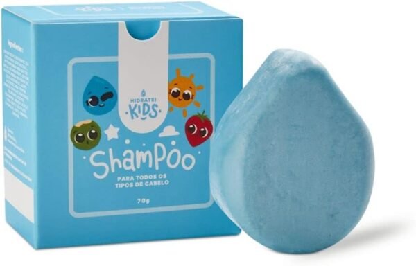 Sabonete e shampoo sólido 2 em 1 infantil 70g - Hidratei Kids