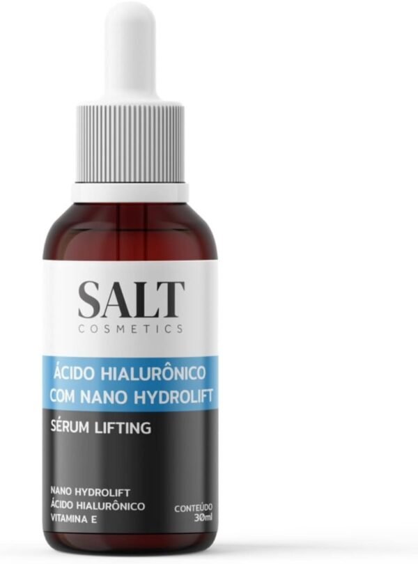 Sérum 10% Ácido Hialurônico + 10% Nano Hydrolift + 1% Vitamina E - Salt Cosmetics - Imagem 2