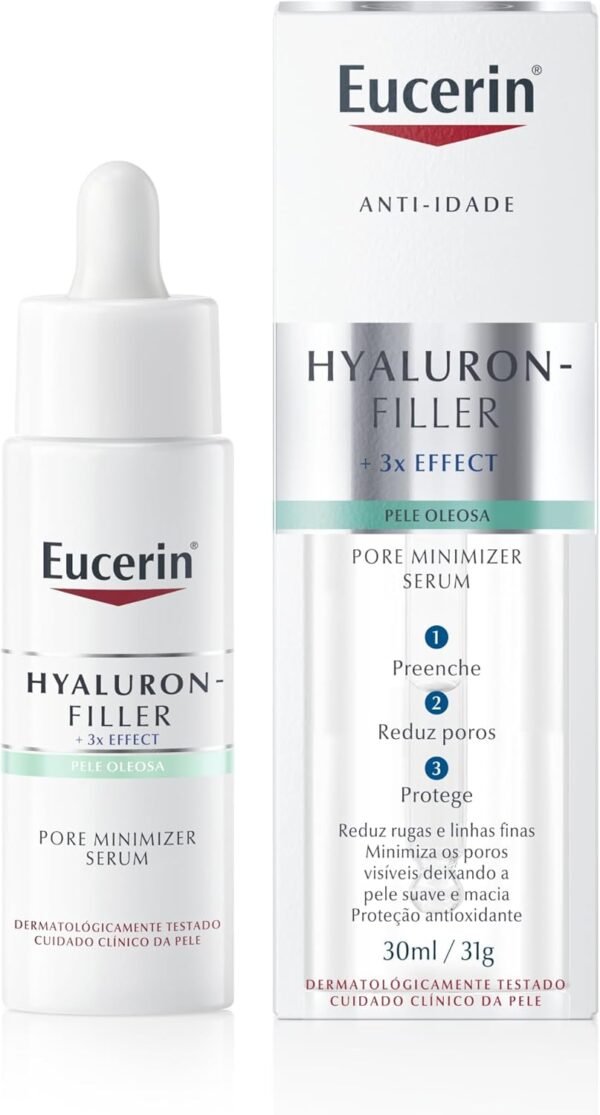 Sérum Antirrugas Redutor de Poros Eucerin Hyaluron-Filler Pore Minimizer 30ml