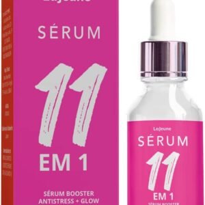 Sérum Facial 11em1 - Niacinamida +Rosa Mosqueta+ Extrato de Açaí - Pele hidratada, macia e iluminada-Unissex- Para todos os tipos de pele 95% Ingredientes Naturais - 30ml