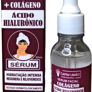 Sérum Facial Ácido Hialurônico + Colágeno