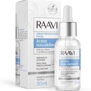 Sérum Facial Preenchedor Ácido Hialurônico Raavi 30ml