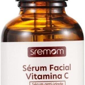 Sérum Facial Sremom Vitamina c 10%, Pele Hidratada, Macia e Iluminada, 30ml