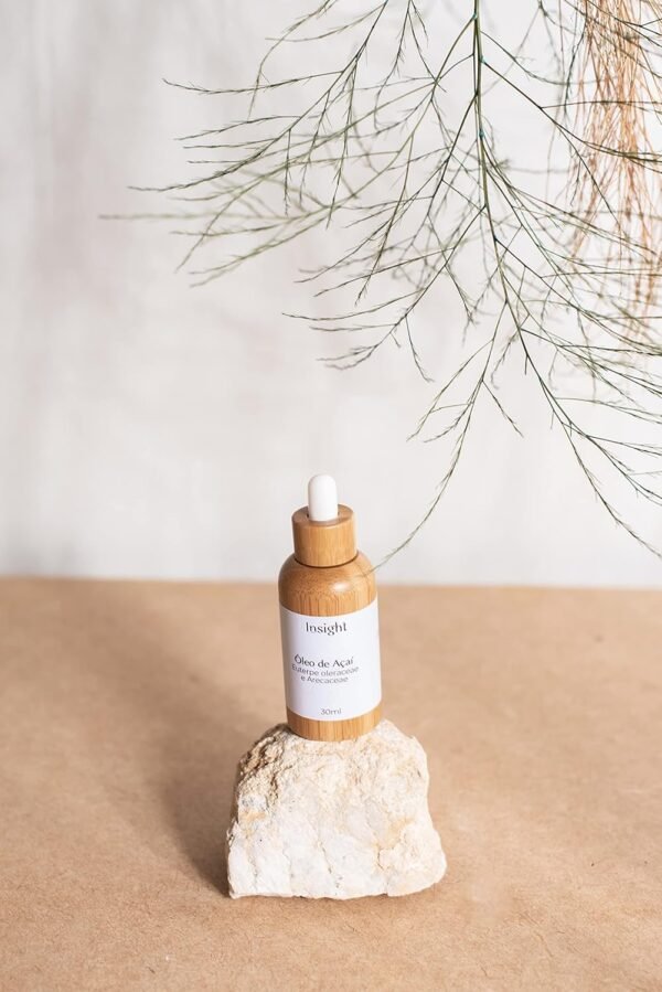 Sérum Facial de Açaí | Embalagem Bambu