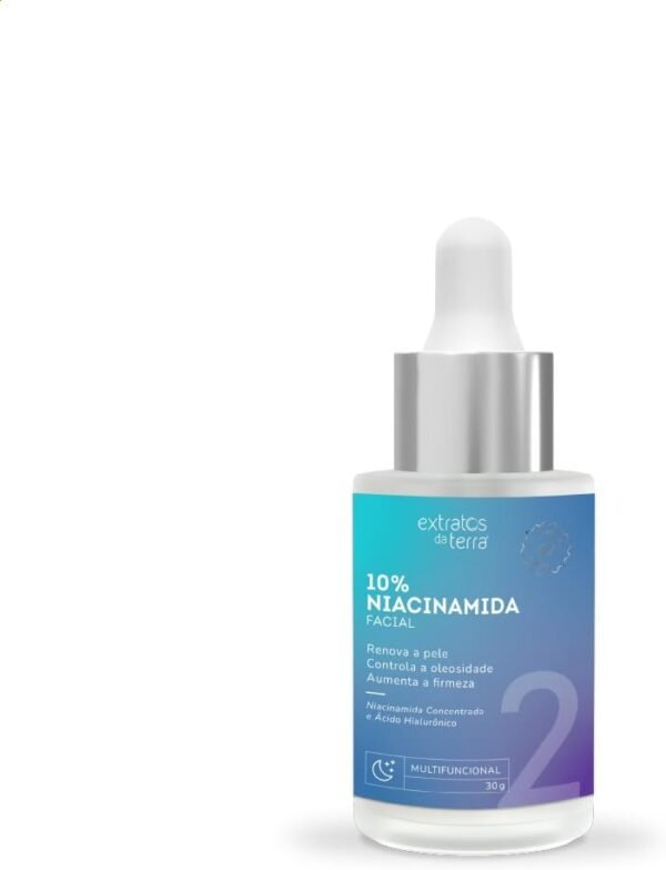 Sérum Niacinamida 10% - Tratamento Noturno Intenso Uniformiza Tom, Controla Oleosidade, Reduz Acne e Clareia Marcas - Com Ácido Hialurônico e Colágeno Vegetal - Para Todos os Tipos de Pele gen