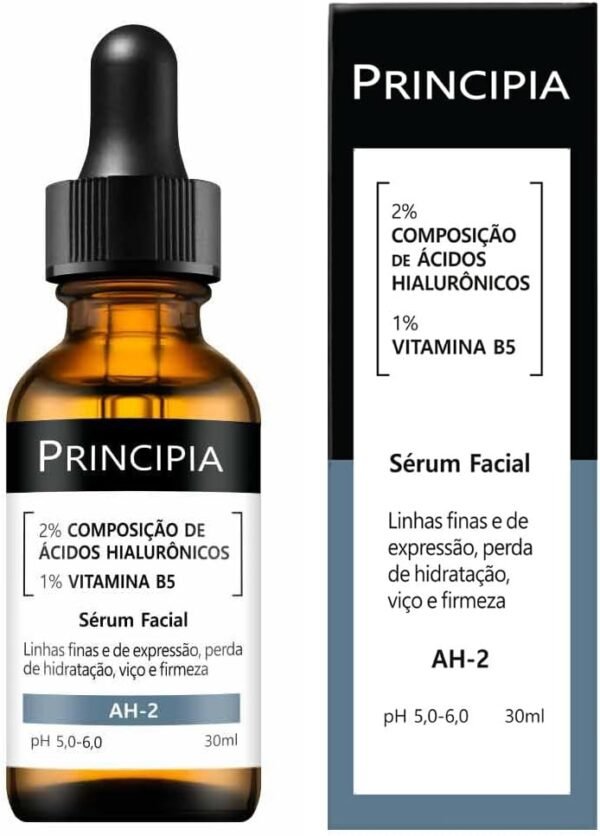 Sérum Principia AH-2 Hidratante (2% Ácidos Hialurônicos + Vitamina B5)