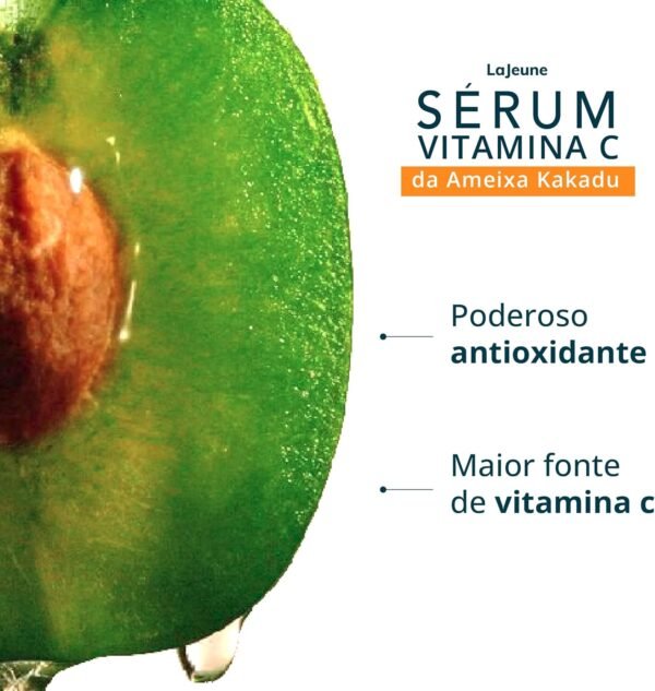 Serum Vitamina C + Ácido Hialurônico + Vitamina E + Ureia - Sérum Facial - 95% Ingredientes Naturais - Clareia, Revitaliza, Restablece, Hidrata e Tonifica a Pele – Ideal para todos os tipos de pele– 15 ml (15 mL) - Imagem 2