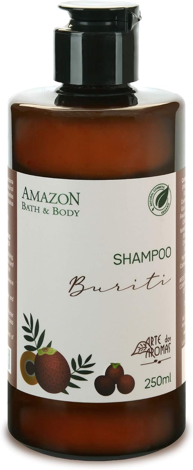 Shampoo Buriti Natural Vegano Arte dos Aromas 250ml 1 Shampoo Buriti Natural Vegano Arte dos Aromas 250ml