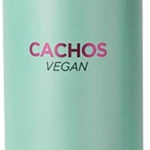 Shampoo Cachos Vegan 1L - Low Poo, 100% Vegano, Limpeza Suave Sem Sulfatos - Hidratação Profunda, Controle do Frizz e Definição dos Cachos