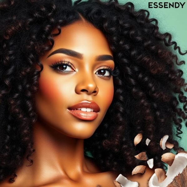 Shampoo Cachos Vegan 1L - Low Poo, 100% Vegano, Limpeza Suave Sem Sulfatos - Hidratação Profunda, Controle do Frizz e Definição dos Cachos - Imagem 2