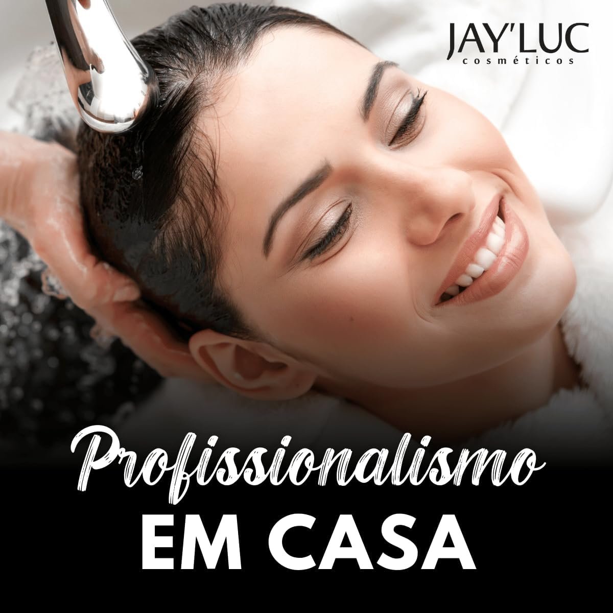 Shampoo Profissional Óleo De Coco Sem Sal Jay Luc 500Ml, Jay'Luc Cosméticos, Xampu De Cabelo Profissional Óleo De Coco Sem Sal, Branco, Todos Os Tipos De Cabelos, Ação Ultra Hidratante E Antifrizz 2 Shampoo Profissional Óleo De Coco Sem Sal Jay Luc 500Ml, Jay'Luc Cosméticos, Xampu De Cabelo Profissional Óleo De Coco Sem Sal, Branco, Todos Os Tipos De Cabelos, Ação Ultra Hidratante E Antifrizz - Imagem 2