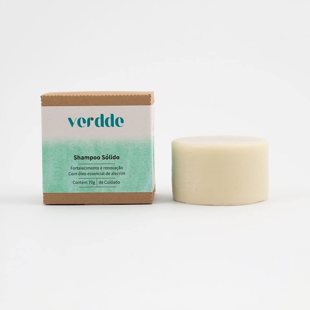 Shampoo Sólido de Alecrim Verdde 70g 1 Shampoo Sólido de Alecrim Verdde 70g