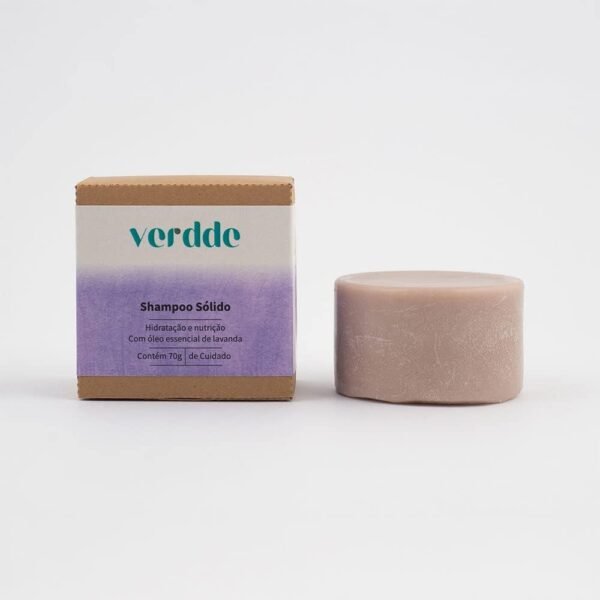 Shampoo Sólido de Lavanda Verdde 70g
