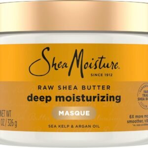 SheaMoisture Máscara Capilar de Manteiga de Karité Orgânica, 326g, Hidratação Intensiva
