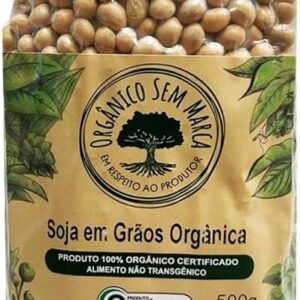 Soja em Grãos Orgânica Importada 500g - OSM