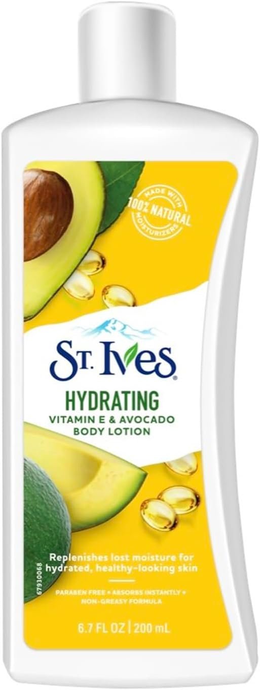 St. Ives Hidratante 400Ml - Abacate Com Vitamina E St Ives 1 St. Ives Hidratante 400Ml - Abacate Com Vitamina E St Ives