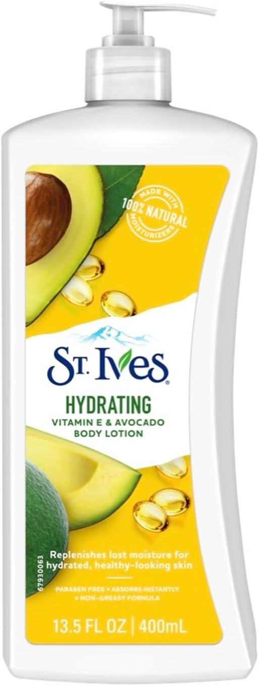 St. Ives Hidratante 400Ml - Abacate Com Vitamina E St Ives 2 St. Ives Hidratante 400Ml - Abacate Com Vitamina E St Ives - Imagem 2