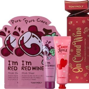 TONYMOLY On Cloud Wine Conjunto de cuidados com a pele vinho tinto