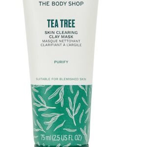 The Body Shop Máscara de argila de melaleuca para limpeza da pele, 70 ml