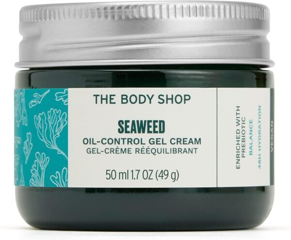 The Body Shop Seaweed Gel Cream, For Oily and Combination Skin, Vegan, 1.7 Oz