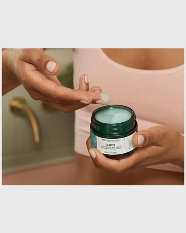 The Body Shop Seaweed Gel Cream, For Oily and Combination Skin, Vegan, 1.7 Oz - Imagem 2