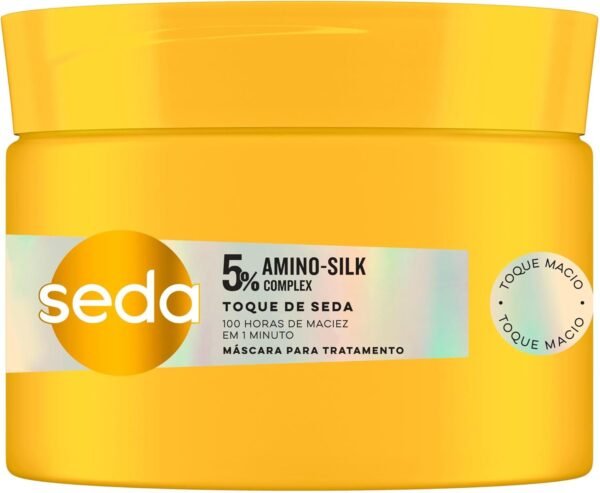 Toque de Seda Máscara de Tratamento 5% Amino-Silk Complex 300g
