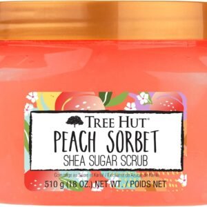 Tree Hut Shea Sugar Scrub Esfoliante Corporal - Peach Sorbet 510g