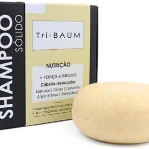 Tri-BAUM, Shampoo Sólido Nutrição 75g