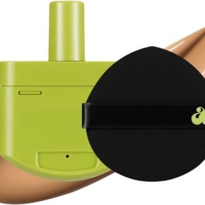 UNLEASHIA | Almofada verde saudável de cetim (27W pêssego)