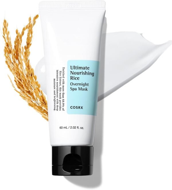 Ultimate Nourishing Rice Overnight Spa Mask, Cosrx, 100 ml