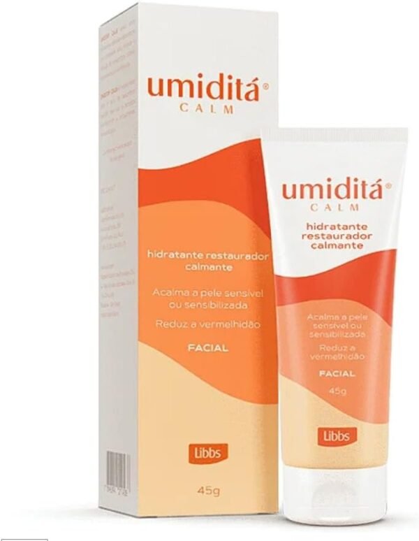 Umiditá Calm, Creme Hidratante Facial, 45g