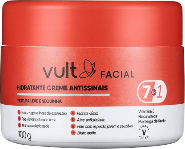 VULT CREME POTE ANTISSINAIS FACIAL 100G