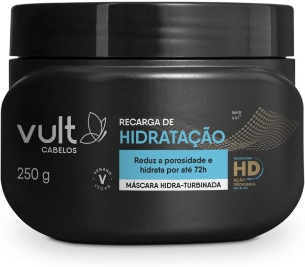 VULT MÁSCARA CAPILAR RECARGA DE HIDRATAÇÃO 250g