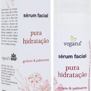 Vegana Serum Facial Pura Hidratacao 15ml, VEGANA