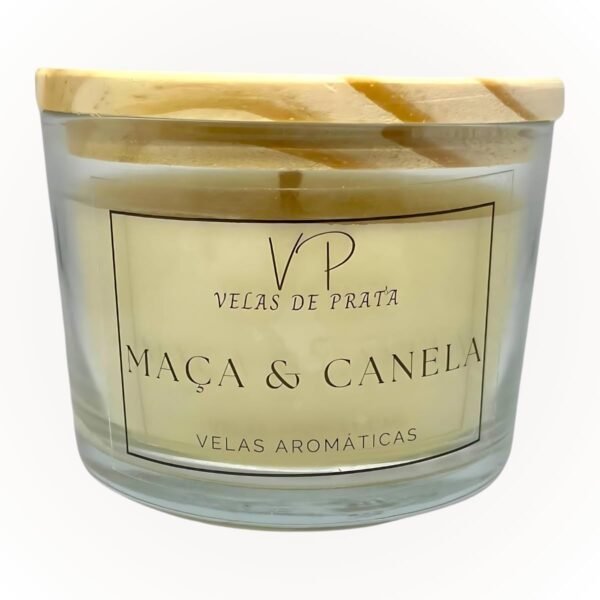 Vela Aromática Artesanal, 9 Fragrâncias Disponíveis, Baunilha, Capim Limão, Lavanda, Bamboo, Alecrim (Maça e Canela)