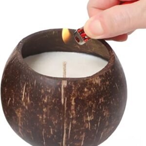 Vela Sustentável E Vegana 100% Natural De Baunilha