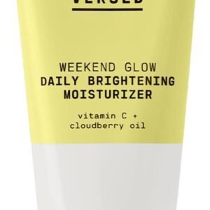 Versed Hidratante Iluminador Diário Weekend Glow - Hidratante Vegano Leve Com Vitamina C E Óleo De Semente De Amora Silvestre - Hidratante Facial Hidratante Para Descoloração E Textura Irregular (2