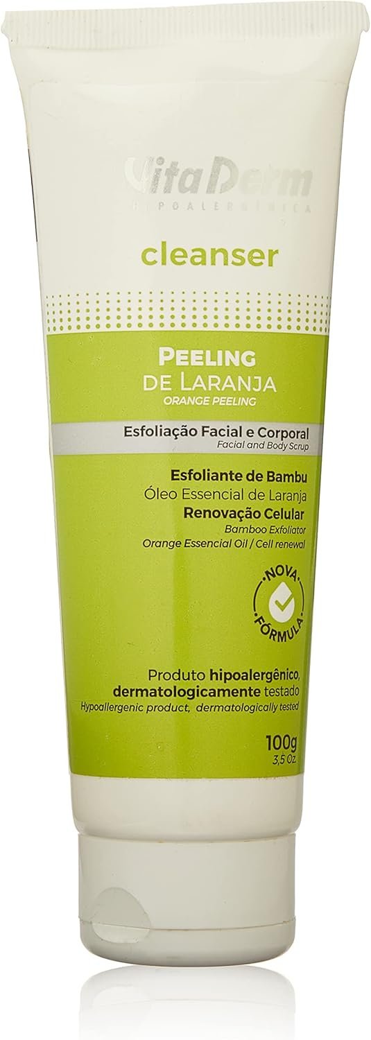 Vitaderm Peeling De Laranja Cleanser 100G 1 Vitaderm Peeling De Laranja Cleanser 100G